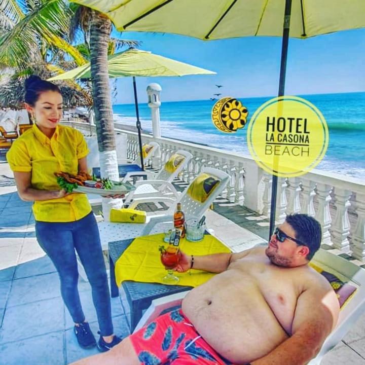 Hotel La Casona Beach El Guayabo Luaran gambar